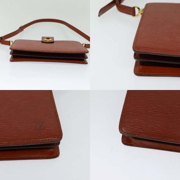 LOUIS VUITTON Epi Capuchin Shoulder Bag Brown M52343 - Picture 10 of 13
